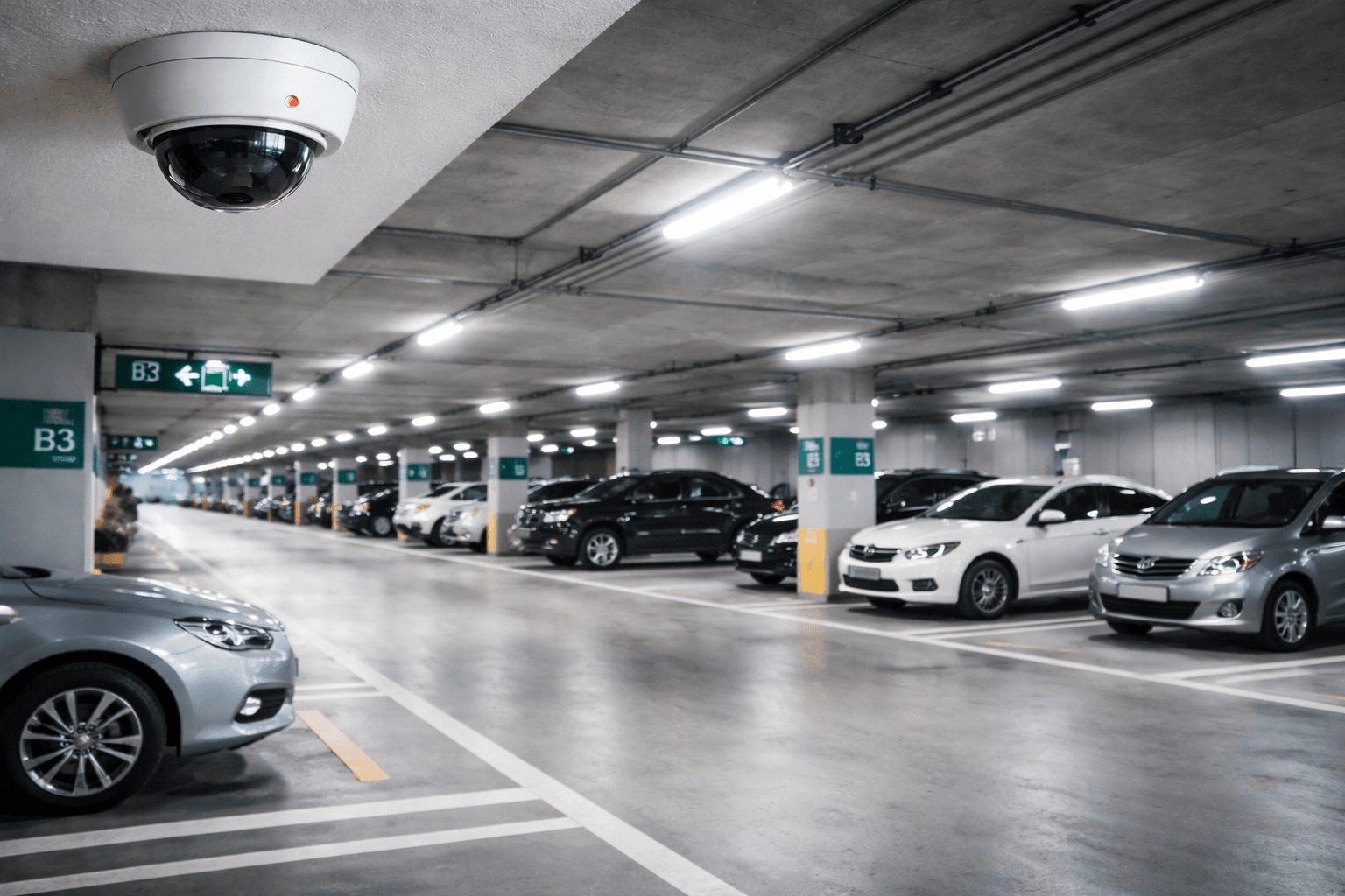 garage souterrain moderne et sécurisé (1)