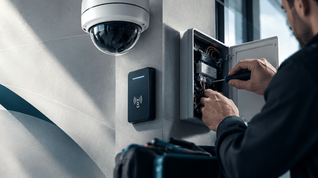 reparation alarme camera controle d'acces (1)